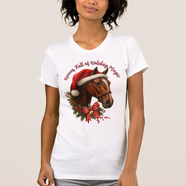 T-shirt Hooves full of Christmas Magic (Devant)