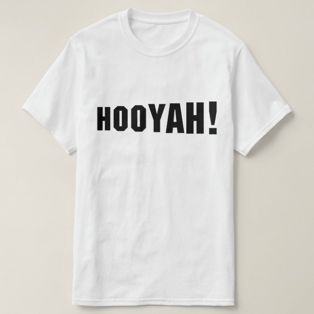 T-SHIRT HOOYAH ! (Design devant)