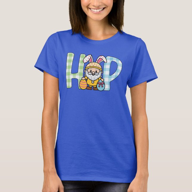 T-shirt Hop Easter Gnome (Devant)
