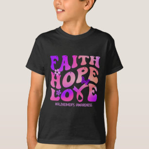 T-shirt Hope Alzheimerheimer Purple Heimer