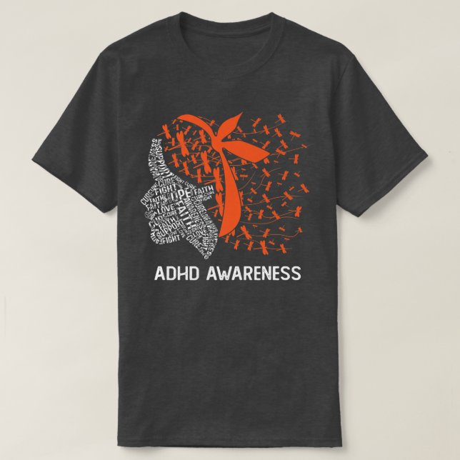 T-shirt Hope Fight ADHD Awareness Premium  (Design devant)