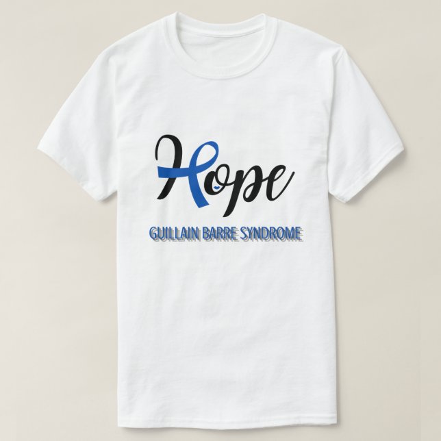 T-SHIRT HOPE/GUILLAIN BARRE SYNDROME/ UNISEX (Design devant)