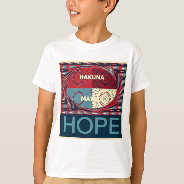 T-shirt Hope Hakuna matata (Devant)