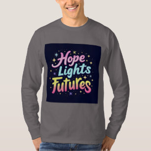 T-shirt Hope Illumine l'Avenir - Manche Futuriste et Vibra