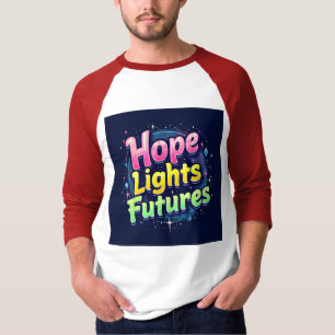 T-shirt Hope Illumine l'Avenir - Manche Futuriste et Vibra
