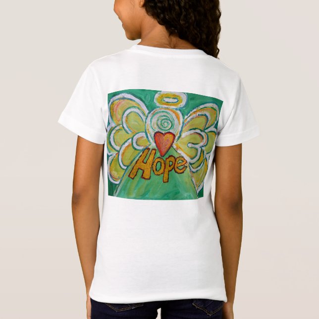 T-Shirt Hope Inspiration Angel Shirt (Art sur le côté arri (Dos)