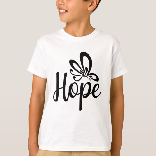 T-shirt Hope Pink Ribbon (Devant)