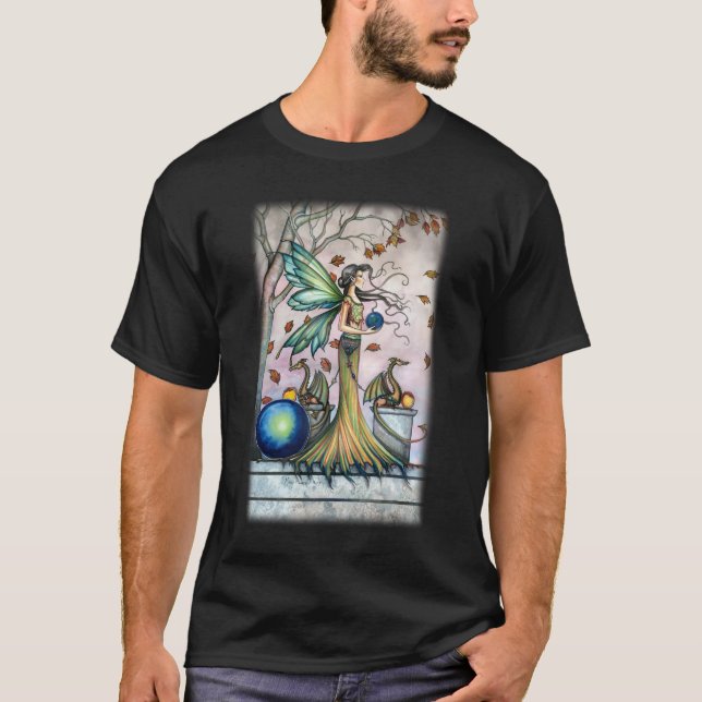 T-shirt Hope Stones Fairy and Dragons Imaginaire Art (Devant)