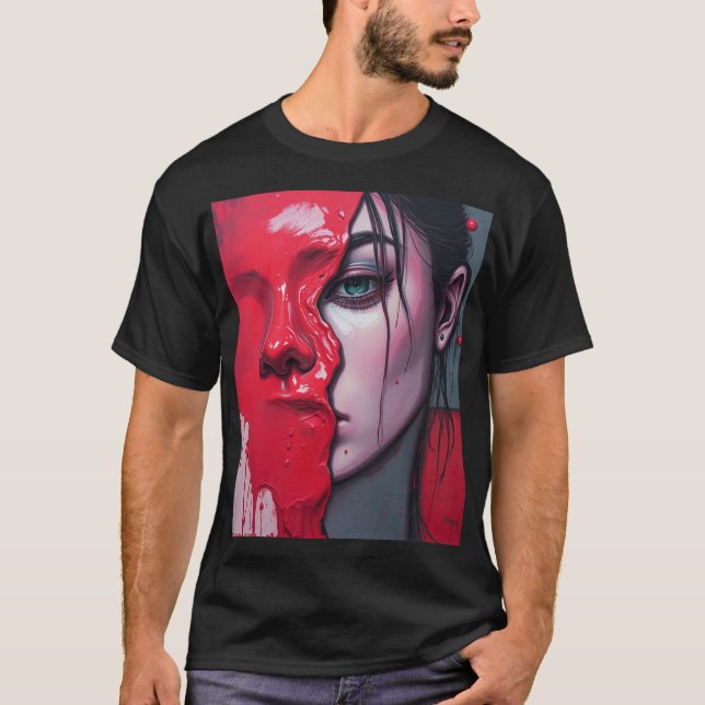T-shirt Hope Through the Crimson (Devant)