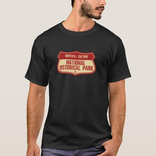 T-shirt HOPEWELCULTURE Parc historique national Long Sleev (Devant)
