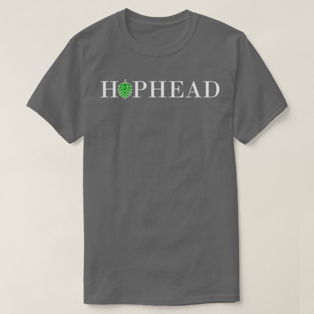 T-shirt Hophead Home Bière Brasserie Hops Brasseurs T (Design devant)
