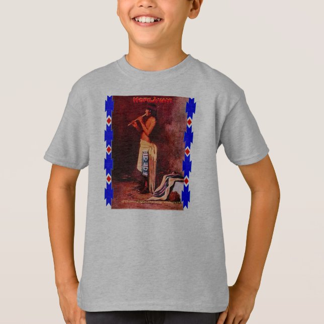 T-shirt "Hopi Flute Player" (Devant)