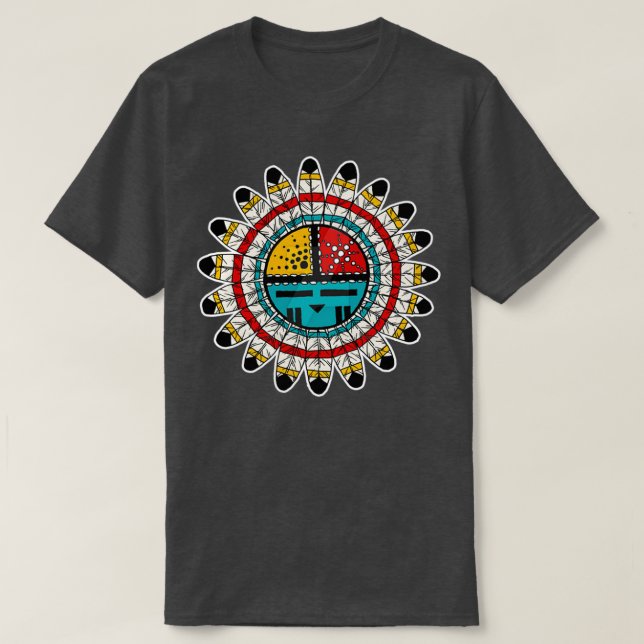 T-shirt Hopi Kachina Design amérindien  (Design devant)