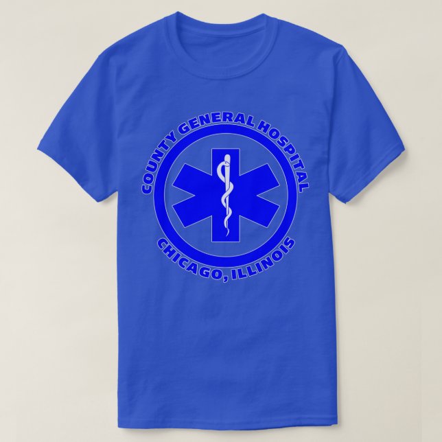 T-shirt Hôpital général du comté ER (Design devant)