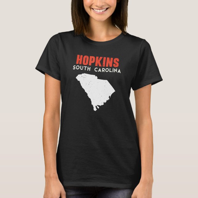 T-shirt Hopkins South Carolina USA State America Travel (Devant)