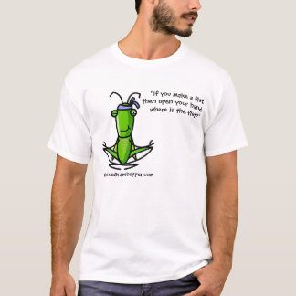 T-shirt hopper-meditating_DarkTS, "si vous faites un