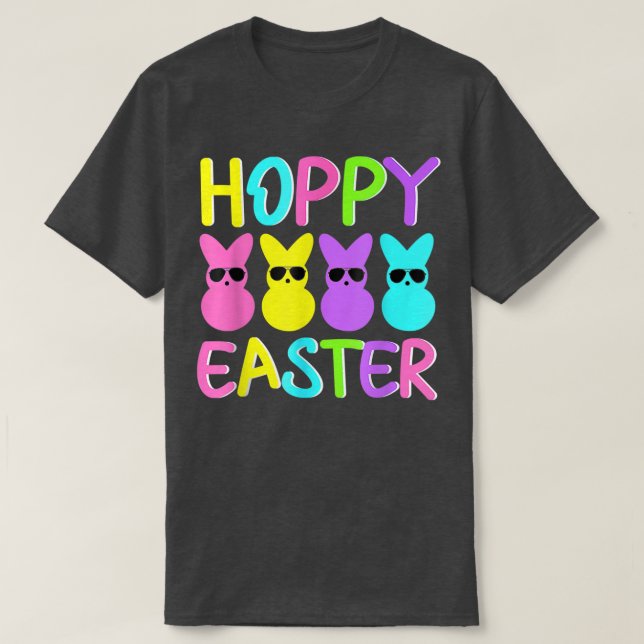 T-shirt Hoppy Easter Squad Joyeux Pâques Jour de Pâques Mi (Design devant)