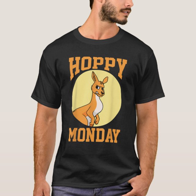 T-shirt Hoppy Monday Pater Monday Thankgiving Easter Lun (Devant)