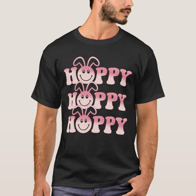 T-shirt HOPPY, rétro, vintage (Devant)