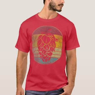 T-shirt Hops Craft Bière IPA Brasserie Vintage en état de
