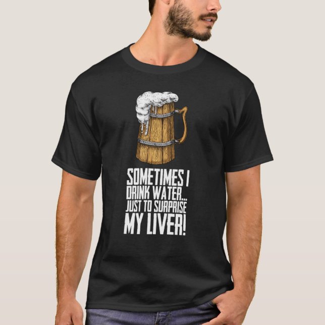 T-shirt Hops de bière (Devant)
