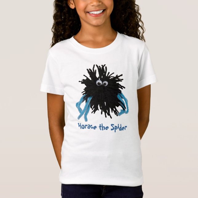 T-Shirt Horace l'araignée avec image au dos (Devant)