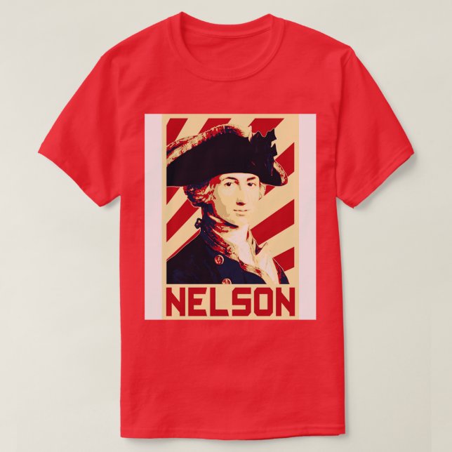 T-shirt Horatio Nelson Retro (Design devant)