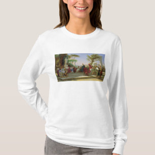 T-shirt Horatius lisant ses satires à Maecenas, 1863
