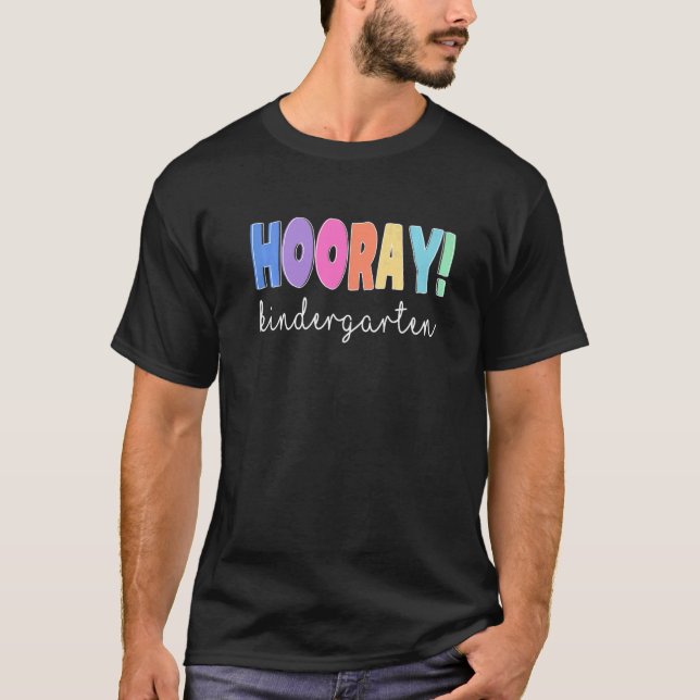T-shirt Horay Kindergarten Élémentaire Équipe d'enseignant (Devant)