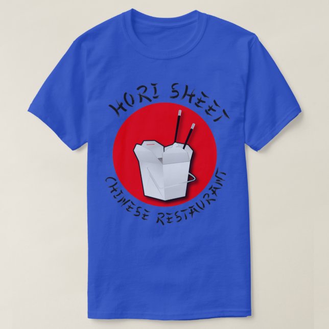 T-shirt Hori Sheet Chinese Restaurant (Design devant)