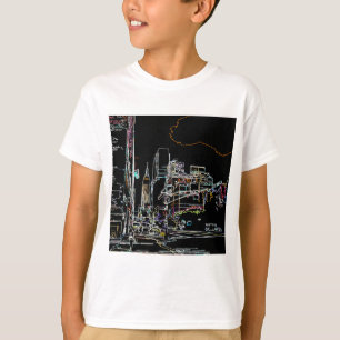 T-shirt Horizon coloré à Manhattan