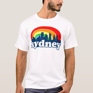 T-shirt Horizon d'arc-en-ciel de Sydney