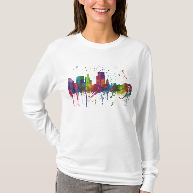 T-SHIRT HORIZON DE BOISE IDAHO (Devant)
