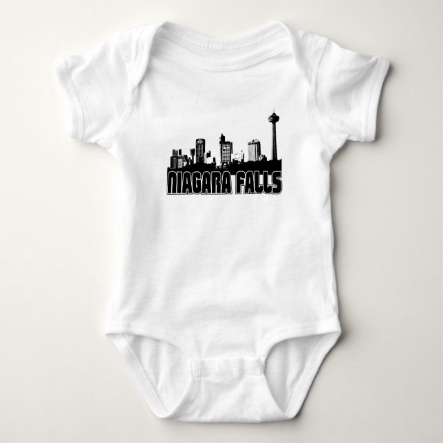 T-shirt Horizon de chutes du Niagara (Devant)