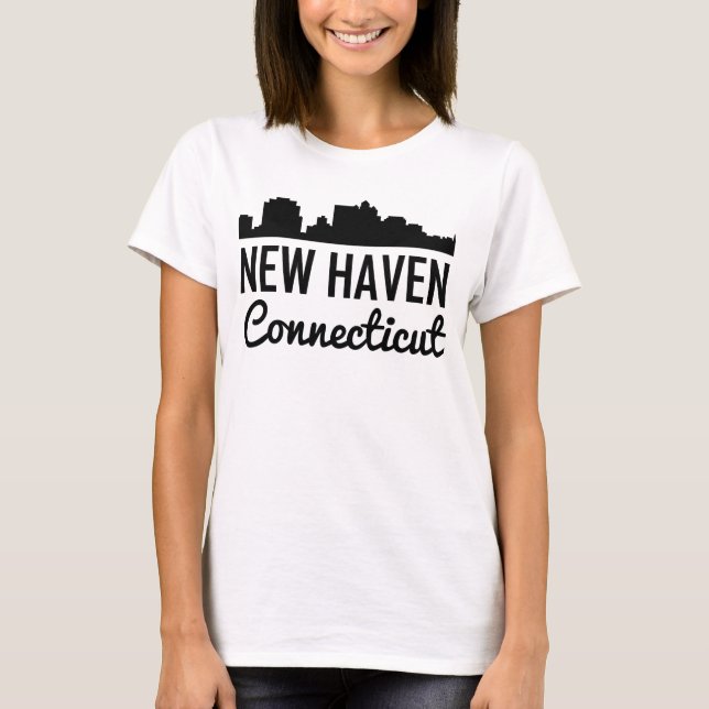 T-shirt Horizon de New Haven le Connecticut (Devant)