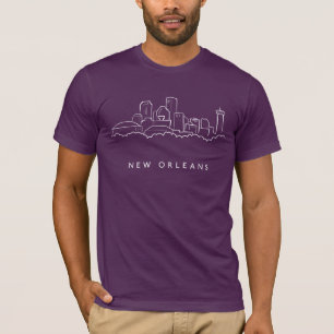 T-shirt Horizon de ville de la Nouvelle-Orléans