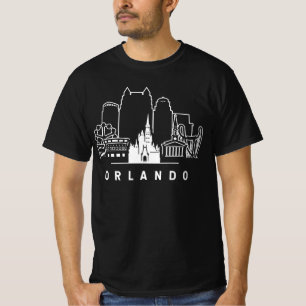 T-shirt Horizon d'Orlando Floride - Vieilli en détresse