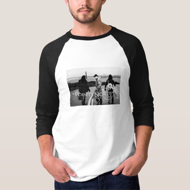 T-shirt Horizon du nord de San Francisco de points "- (Devant)