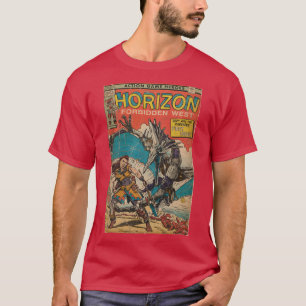 T-shirt Horizon Forbidden West couverture fan art