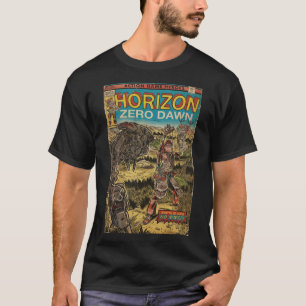 T-shirt Horizon Zero Dawn bande dessinée couverture fan ar