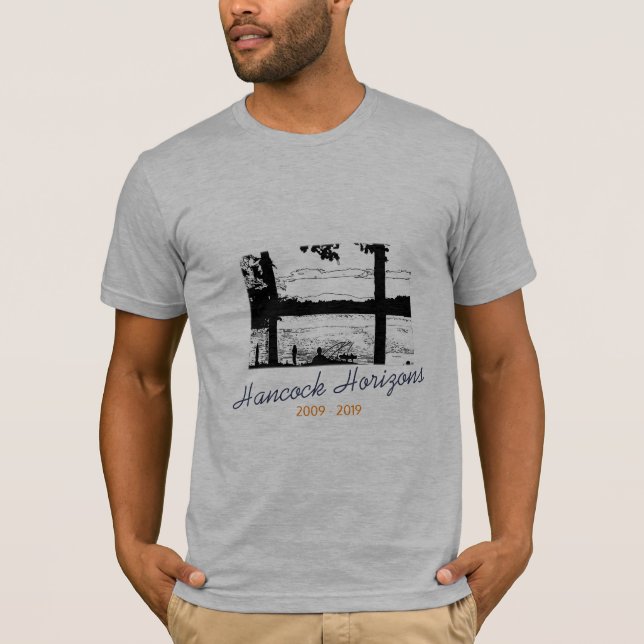 T-shirt Horizons 2019 de Hancock (Devant)