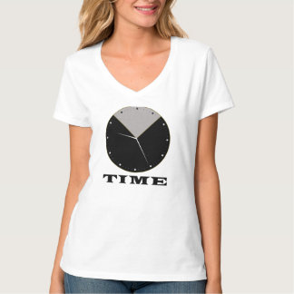 T-shirt Horloge analogique