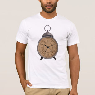 T-shirt Horloge d'alarme Vintage