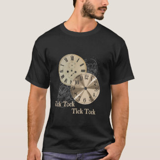 T-shirt Horloge de l'alarme grand-père Horloge de l'horlog