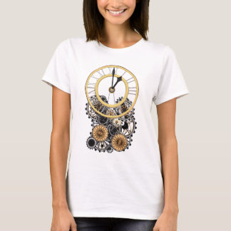T-shirt Horloge élégante élégante vintage de Steampunk