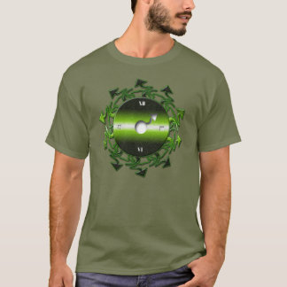 T-shirt Horloge futuriste