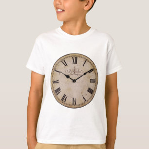 T-shirt Horloge murale vintage