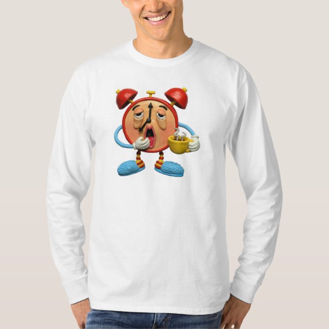 T-shirt Horloge somnolente (Devant)