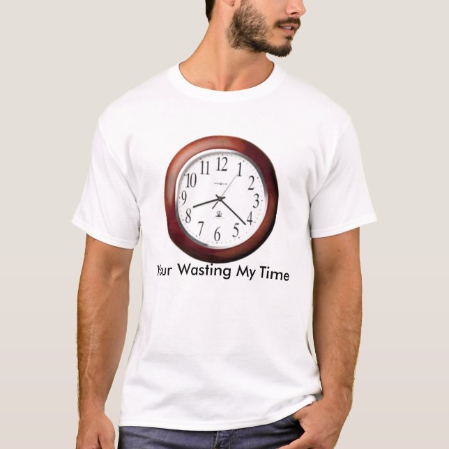 T-shirt horloges (Devant)