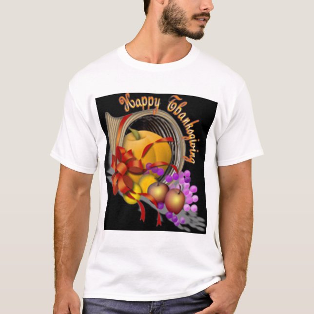 T-shirt horn3_black_200 (Devant)